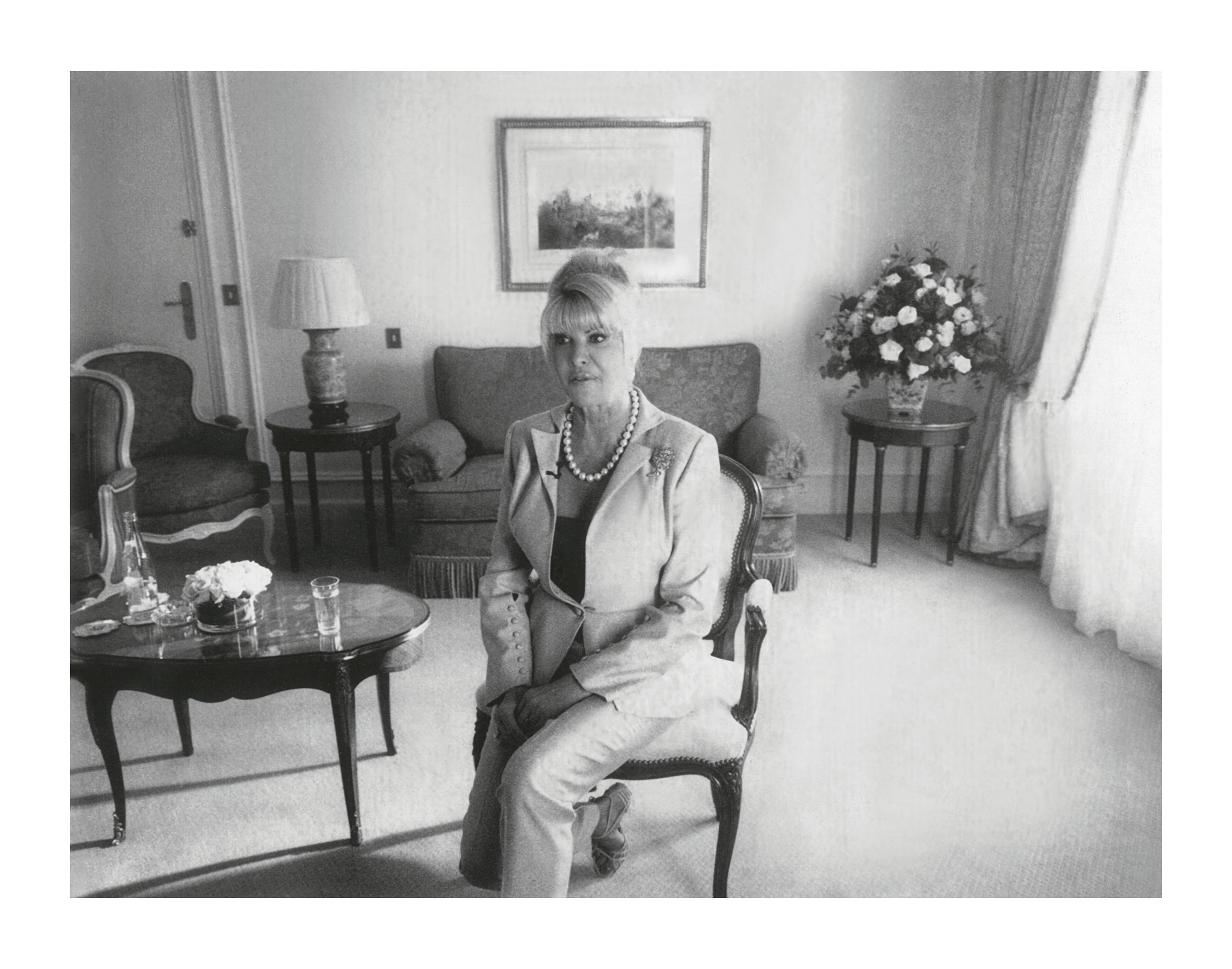 Ivana Trump, Paris — Polaroid